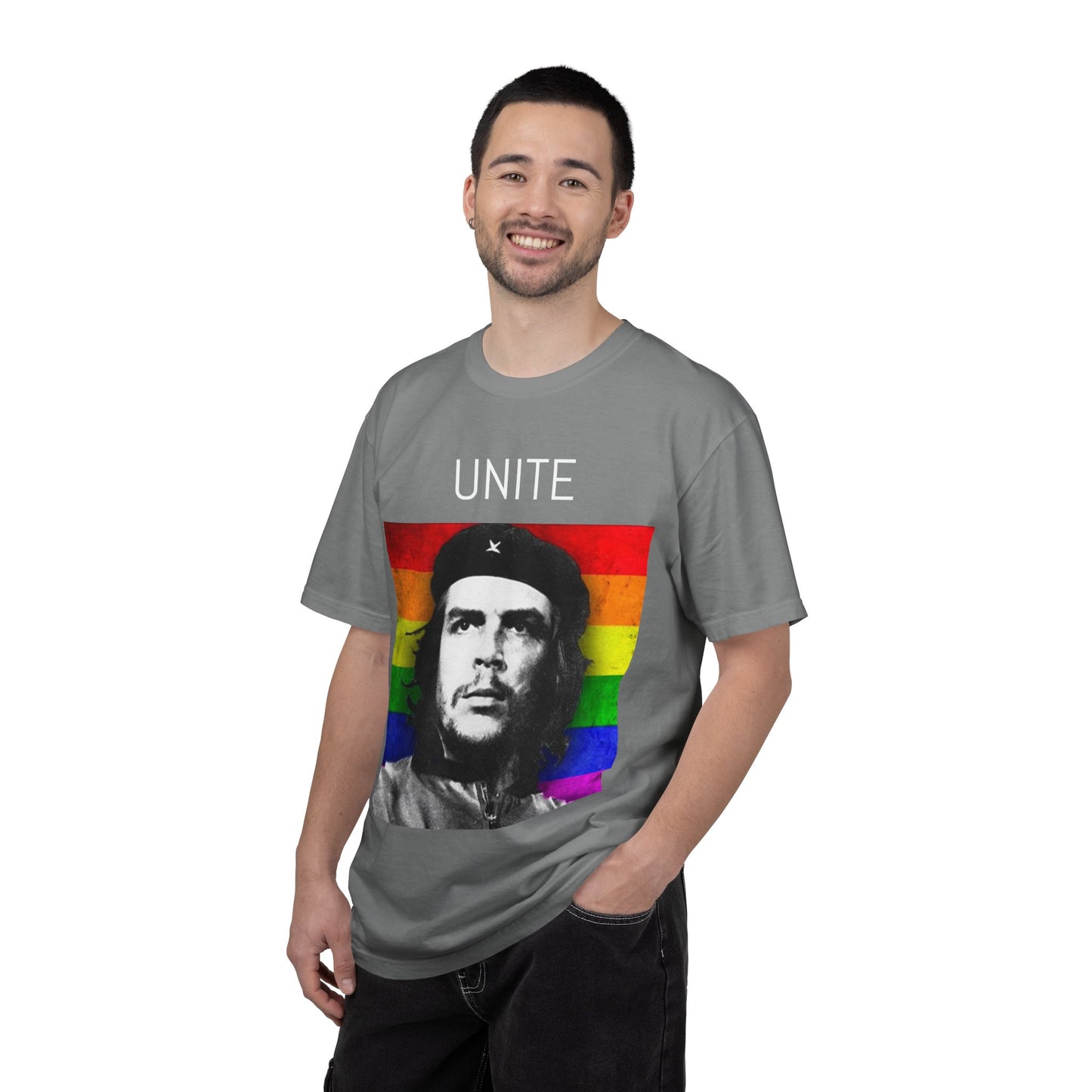 Che Guevara X Pride "I would rather die standing up..." T-shirt