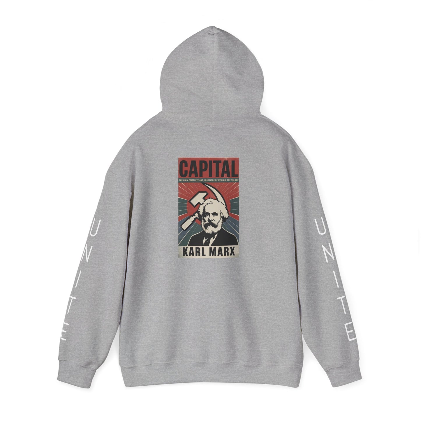 Karl Marx Graphic Hoodie