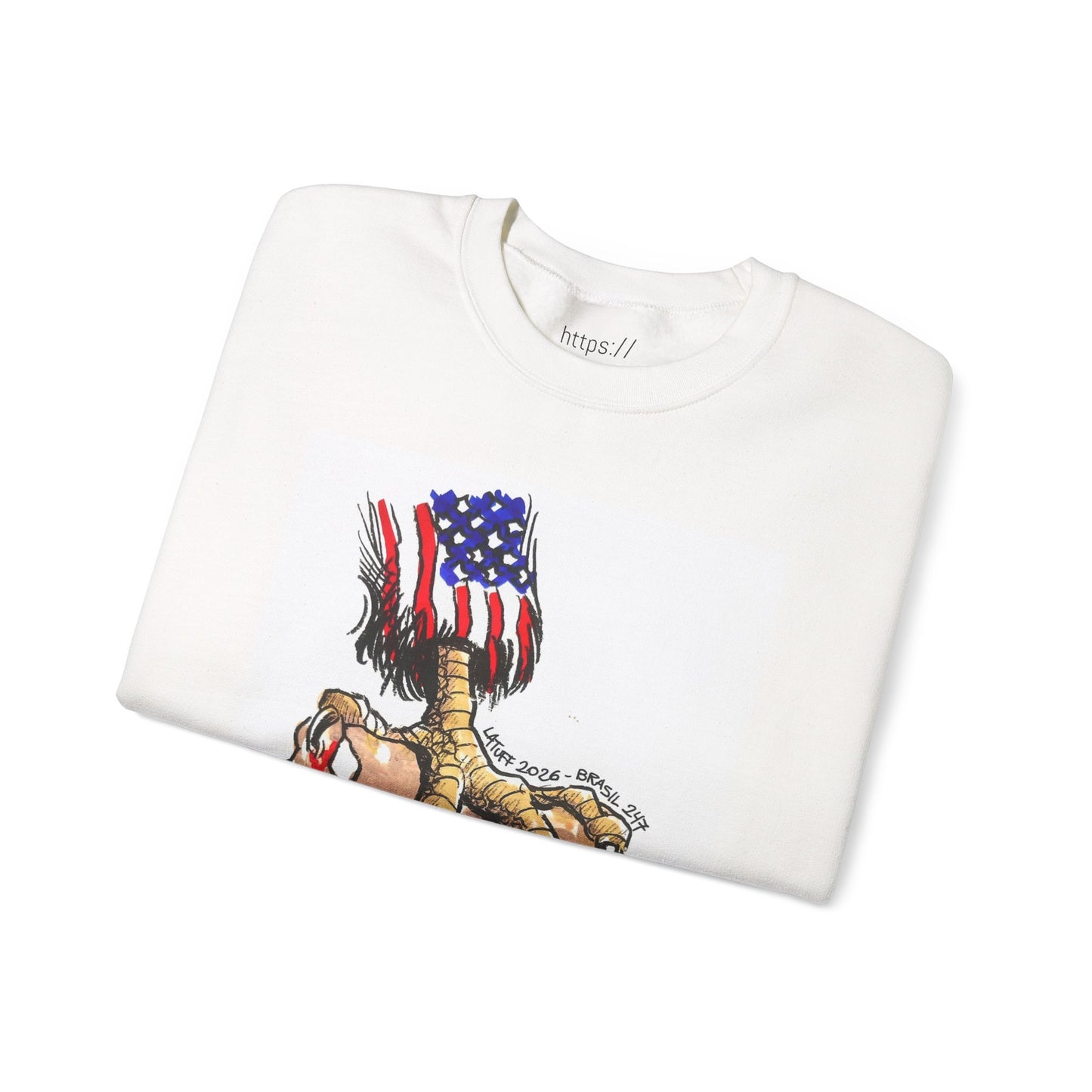 Venezuela Freedom 'No Habrá Invasión Para Vosotros' Patriotic Crewneck