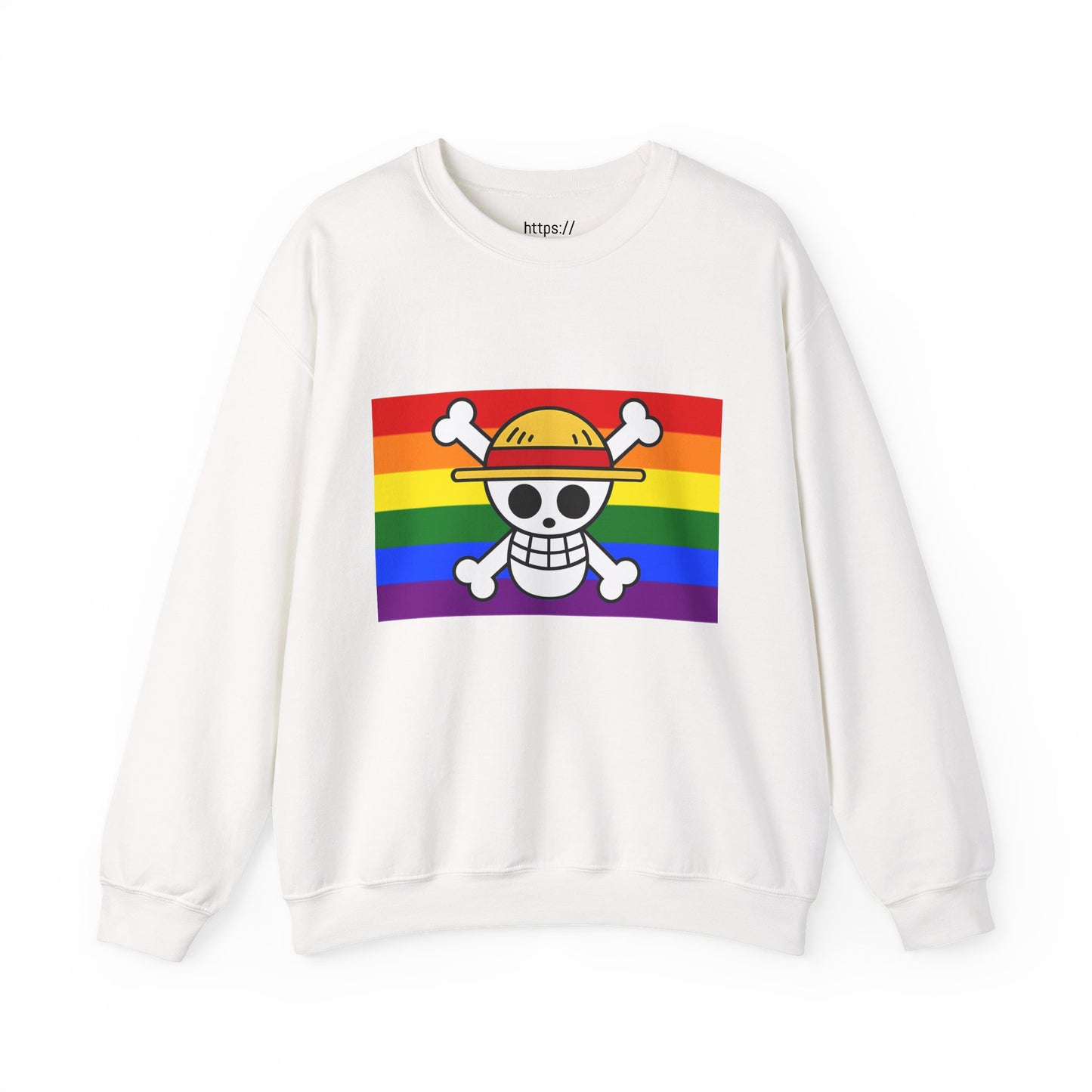 Straw Hat X Pride "The Love Is Love Crew" Crewneck