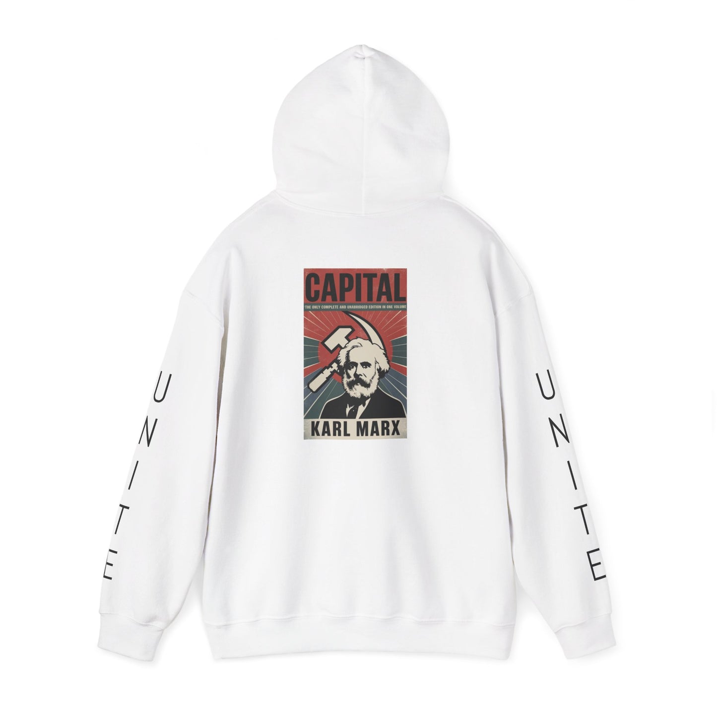 Karl Marx Graphic Hoodie
