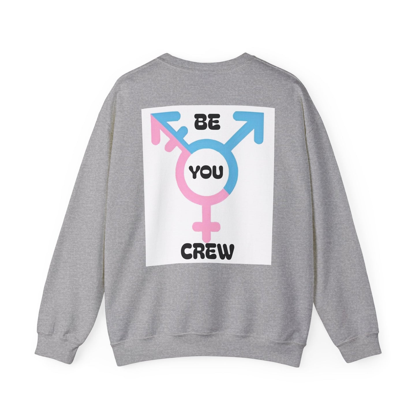 Straw Hat X Trans Be you Crew Crewneck