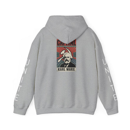 Karl Marx Graphic Hoodie