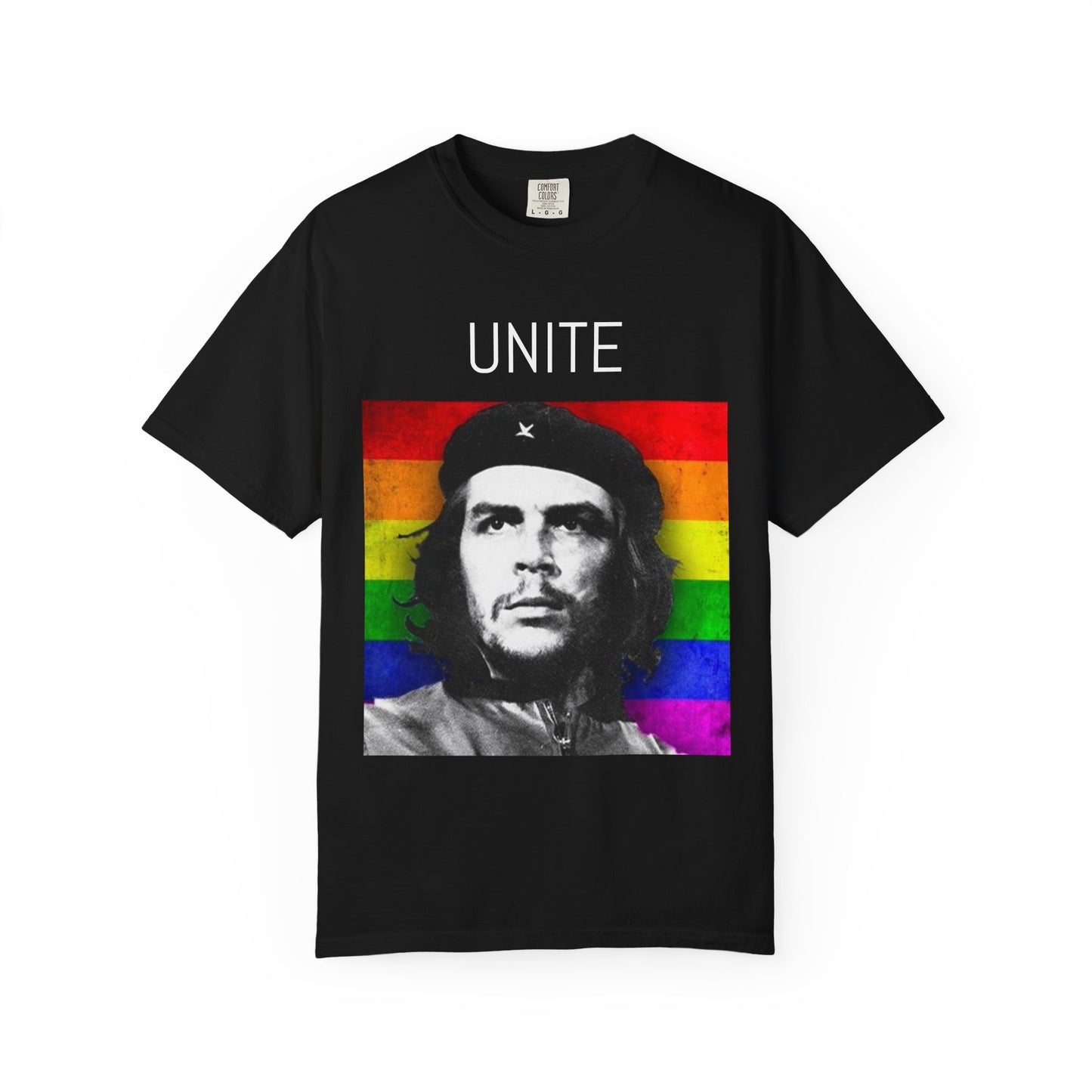 Che Guevara X Pride "I would rather die standing up..." T-shirt