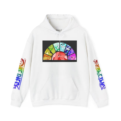 One Piece Rainbow Graphic Hoodie