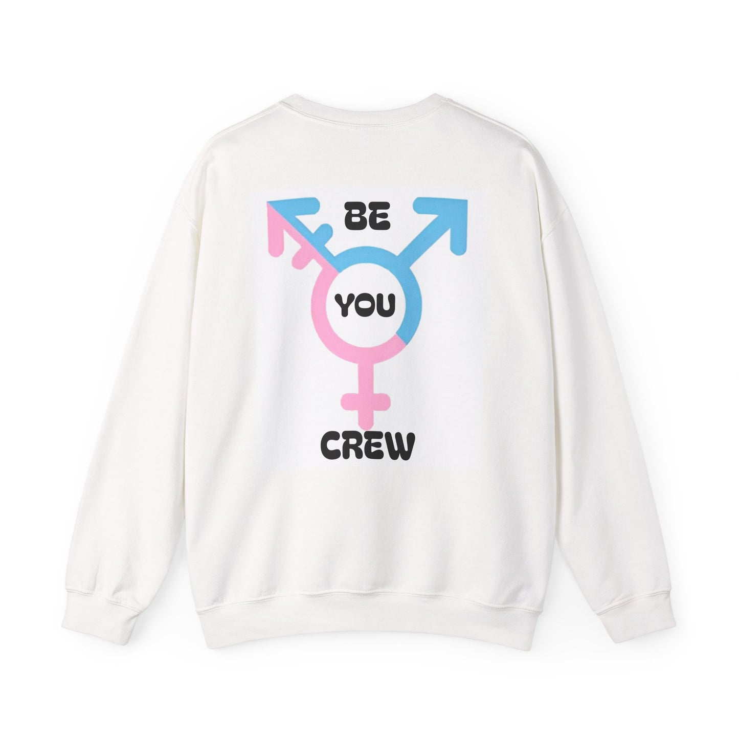 Straw Hat X Trans Be you Crew Crewneck