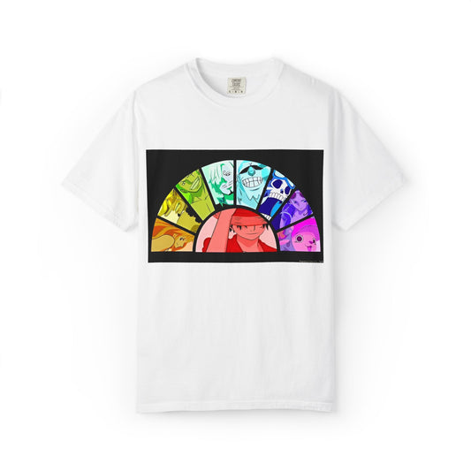 One Piece Rainbow Graphic T Shirt