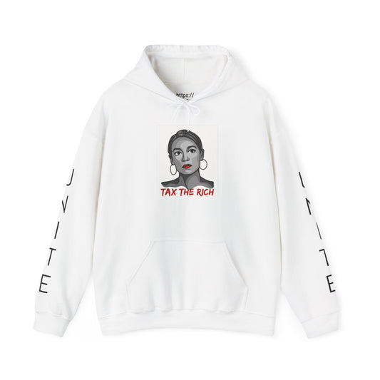 AOC Tax the Rich Hoodie