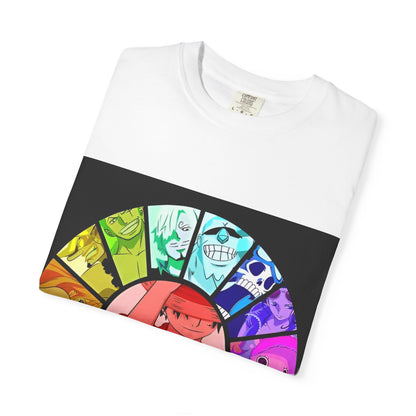 One Piece Rainbow Graphic T Shirt