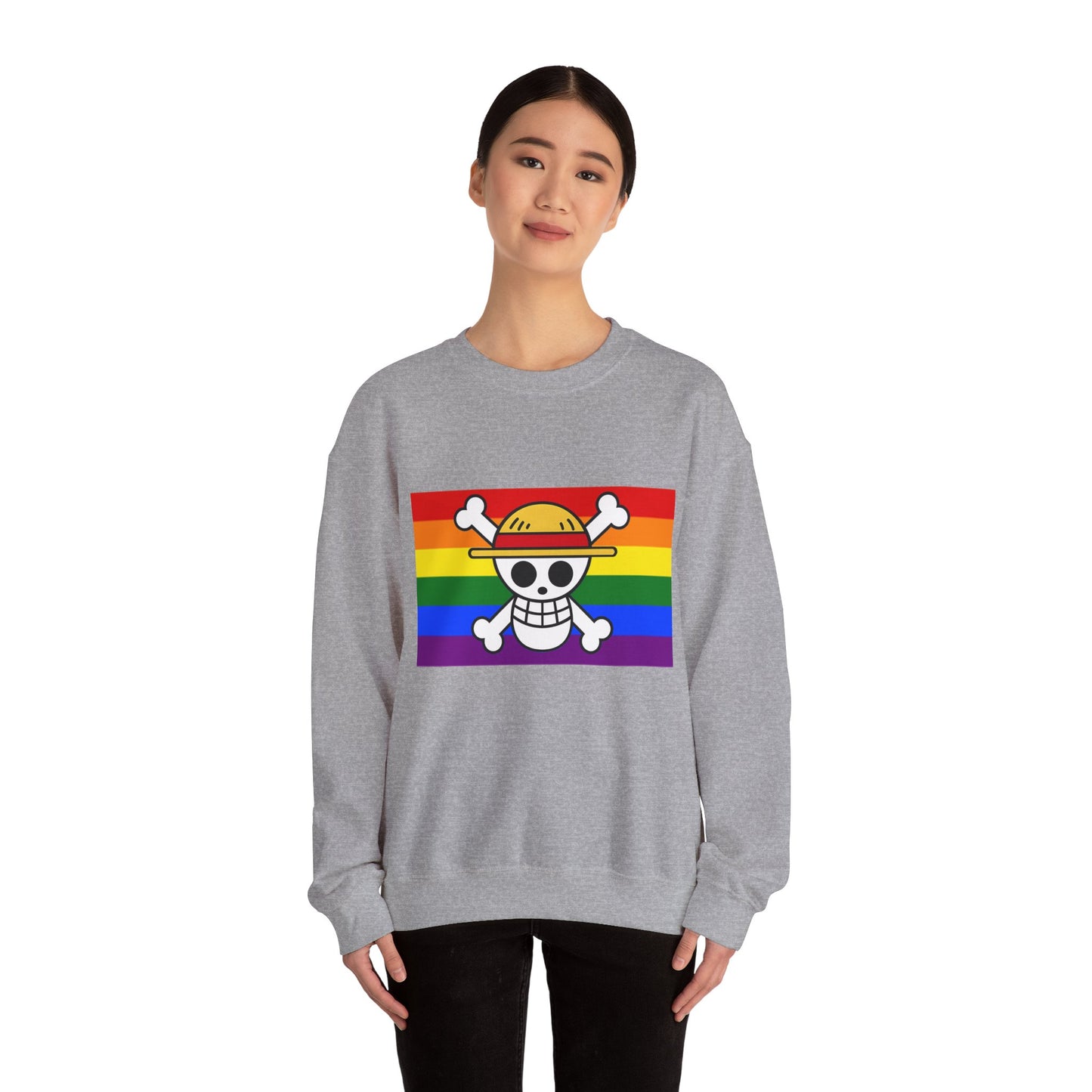 Straw Hat X Pride "The Love Is Love Crew" Crewneck