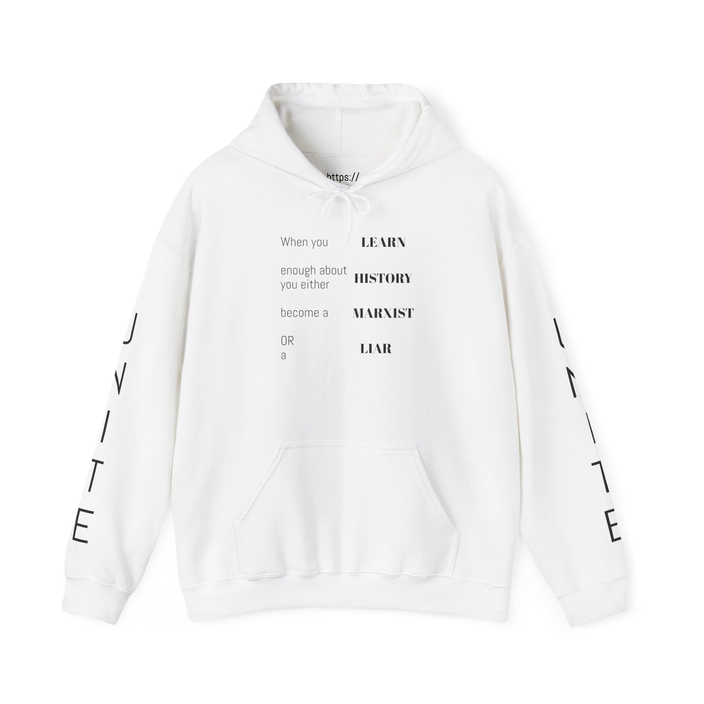 Karl Marx Graphic Hoodie