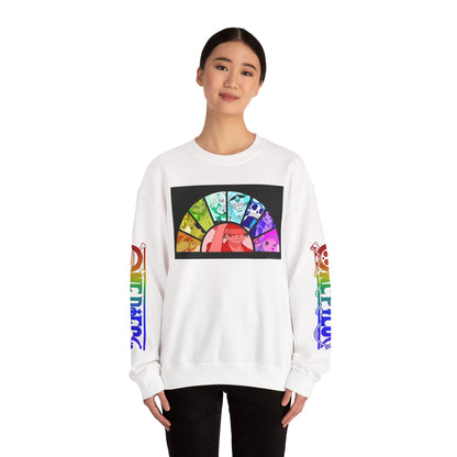 One Piece Rainbow Graphic Crewneck