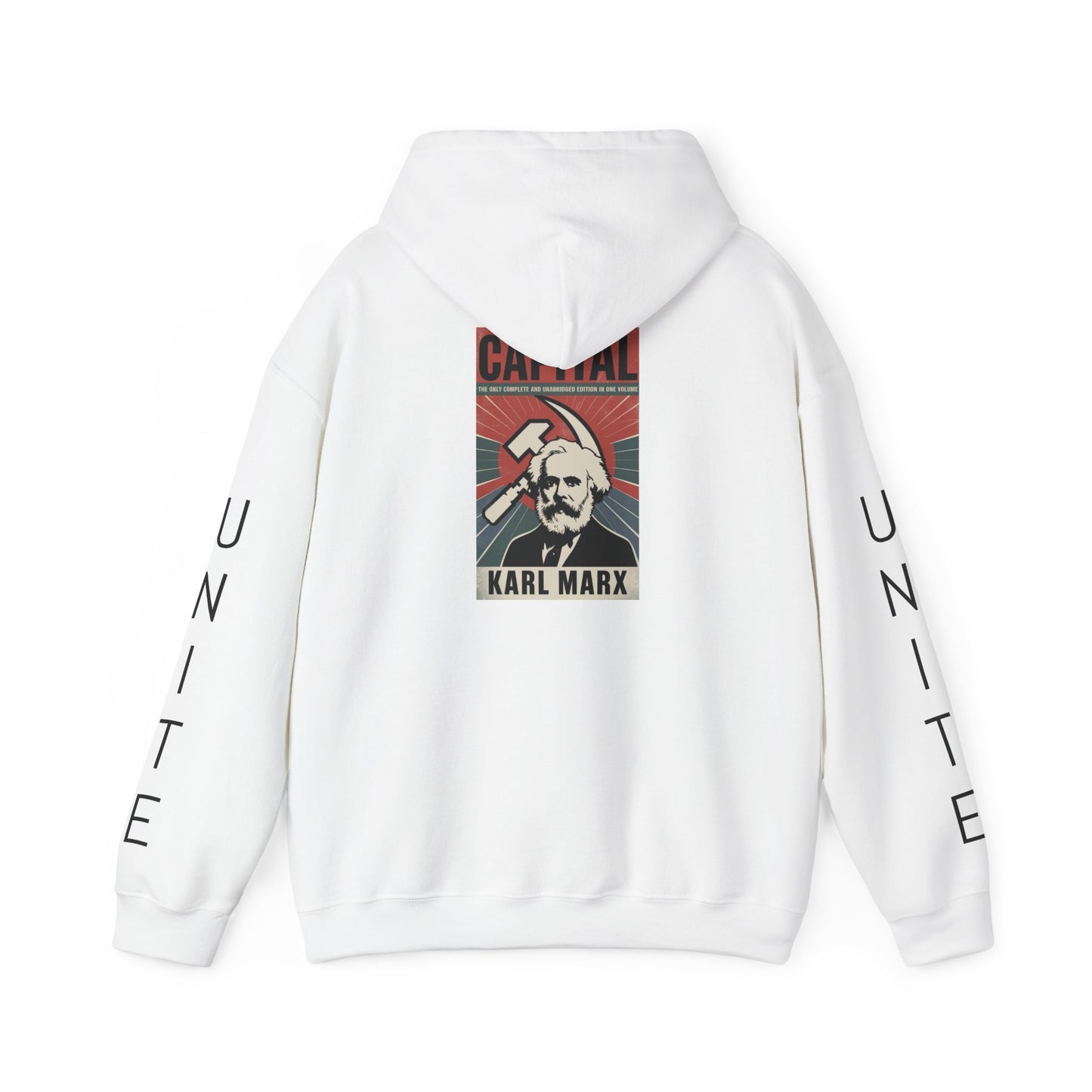 Karl Marx Graphic Hoodie