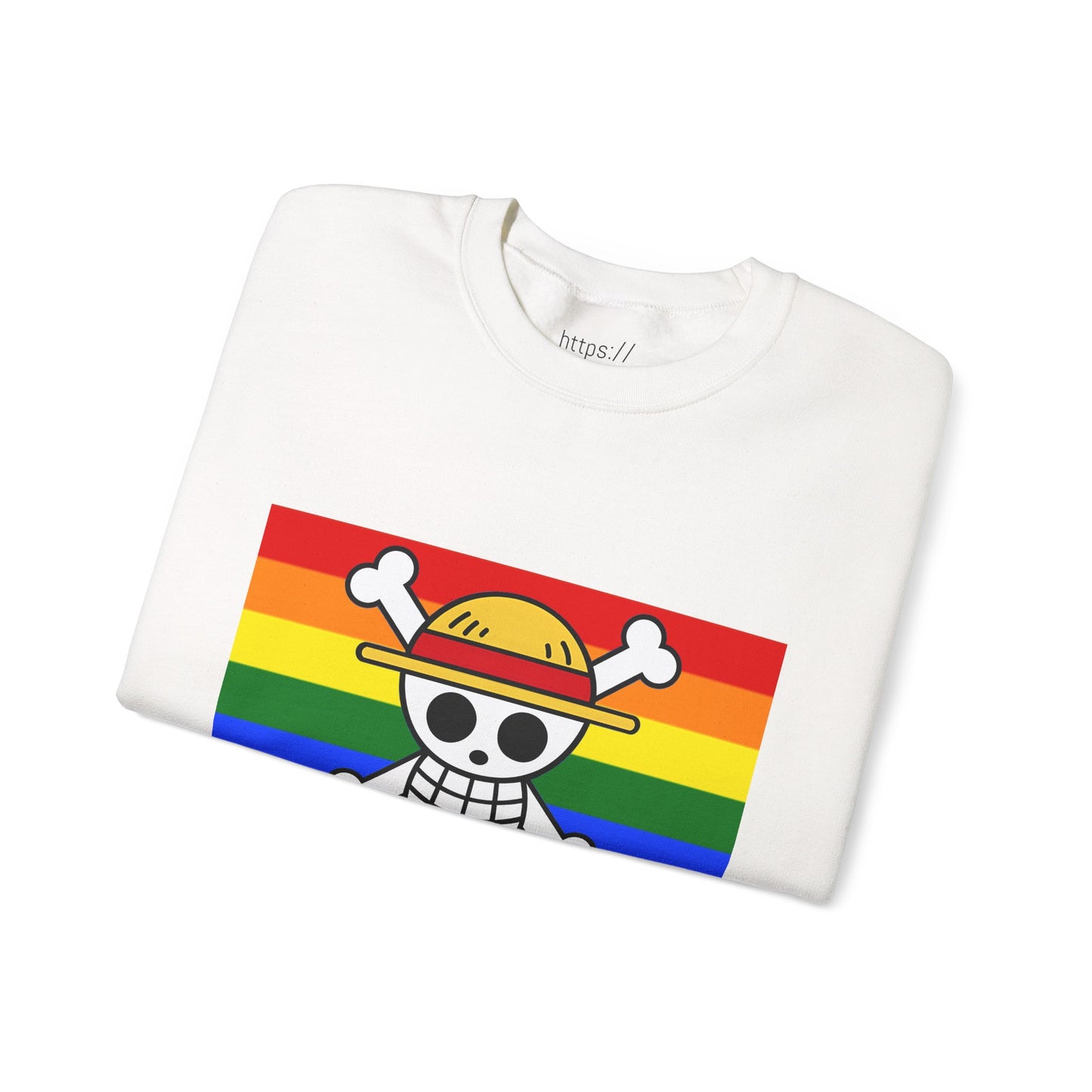 Straw Hat X Pride "The Love Is Love Crew" Crewneck