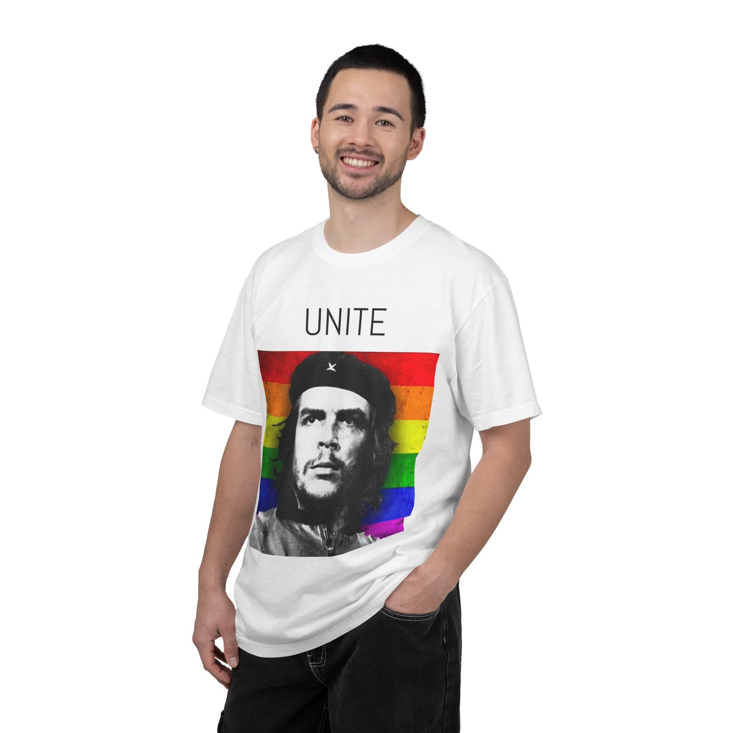 Che Guevara X Pride "I would rather die standing up..." T-shirt