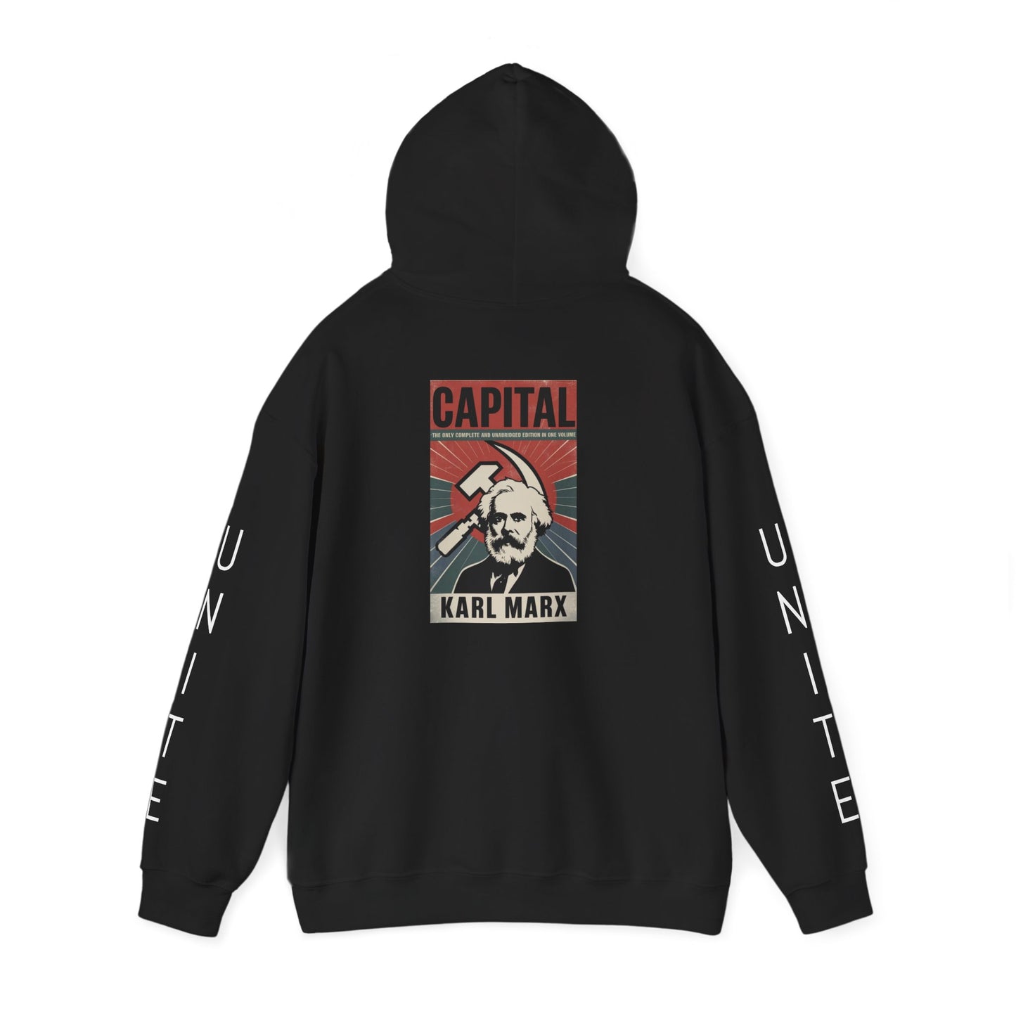 Karl Marx Graphic Hoodie