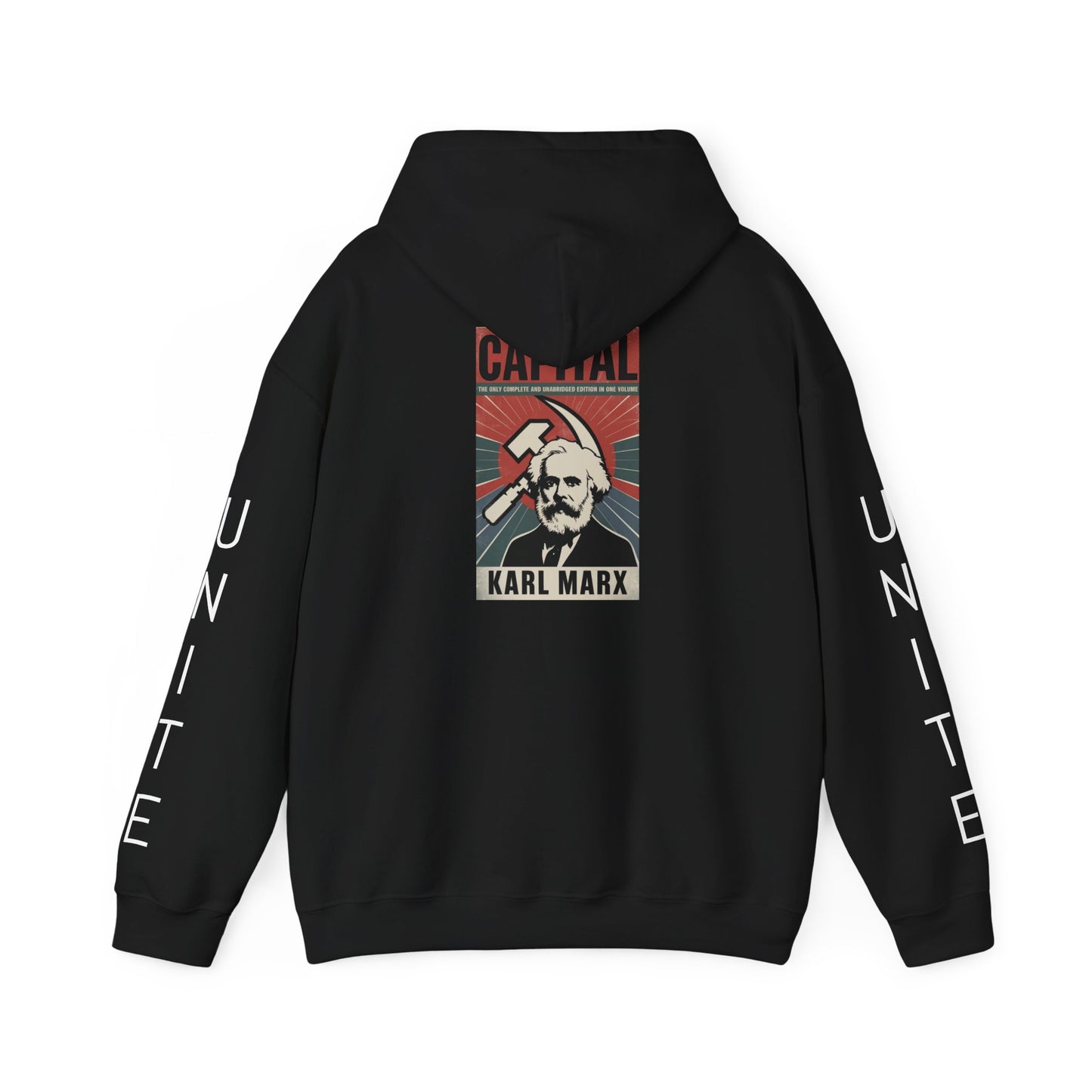 Karl Marx Graphic Hoodie