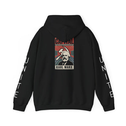 Karl Marx Graphic Hoodie
