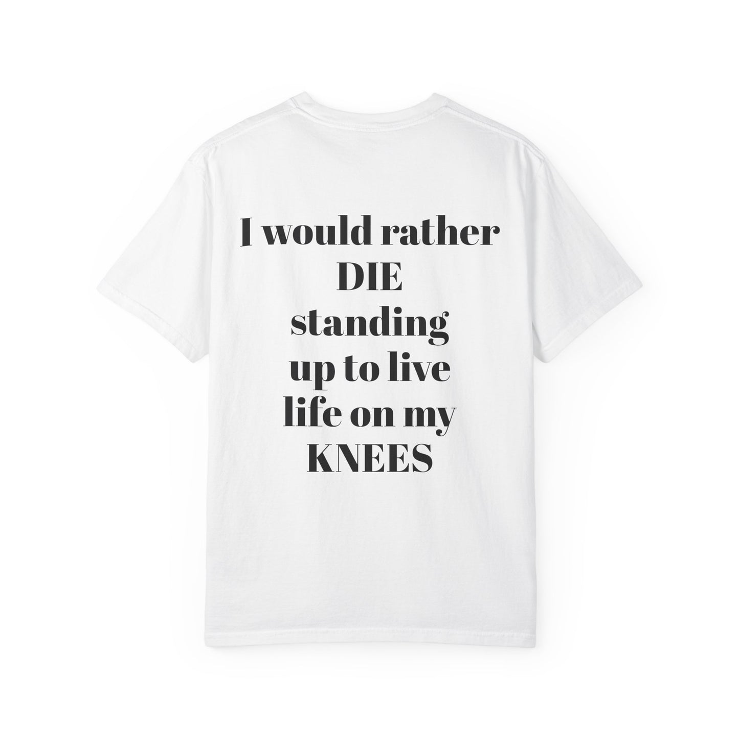 Che Guevara X Pride "I would rather die standing up..." T-shirt