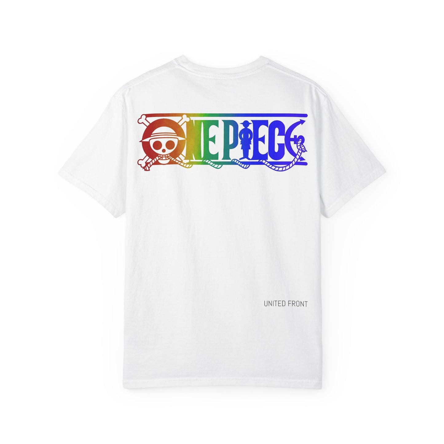 One Piece Rainbow Graphic T Shirt